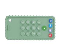 Generic Téléphone de bébé Grattant, Dent de Simulation Sûre à Gratter la Poupée Sensorielle pour la Maison Drôle Douce pour la Maison (GREEN)
