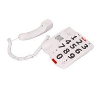 Generic Téléphone pour Les Seniors, Téléphone Portable avec de Gros Boutons, Dernier Numéro Redial, Grand Volume Réglable pour Les Personnes âgées