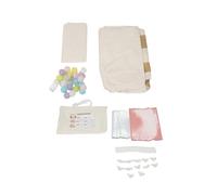 Generic Tente de Jeu pour Enfants 128x120x105cm, Maison de Jeu Intérieure Durable pour Fête d'anniversaire, Tissu Polyester de qualité Supérieure, Grille Rouge