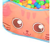 Generic Tente de Maison de Jeu Pliable avec Boule D'océan pour Enfants, Jouet de Balle de Maison de Jeu D'Intérieur de Grand Espace pour Enfants, Jouet de Tente de Basket-Ball en Tissu Polyester