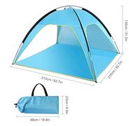 Generic Tente de Plage, Tentative de Tentative de Plage Shelter Shelter LÉGERS ET Construction Facile Shade Shader Portable Plaque Tent