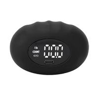 Generic Testeur de Force de Préhension Dynamomètre à Main Numérique Rechargeable Entraîneur de Force de Préhension Précis pour la Maison et le Sport Construction en Silicone 396 Lb (BLACK)
