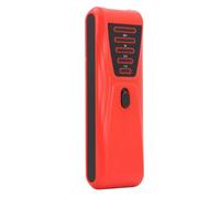 Generic Testeur de Rayonnement de Champ électromagnétique Portable à LED EMF pour la sécurité Personnelle et la Sensibilisation 5 Indicateurs LED Colorés Conception Compacte (rouge)
