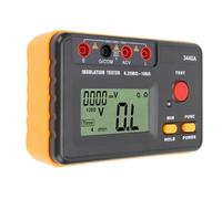 Generic Testeur de Résistance D'isolation Antichoc Ohm Mètre pour Télécommunications, Mégohmmètre à Grand écran Clair pour Centres de Données