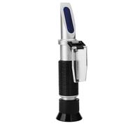 Generic Testeur de Sucre Compact pour Bière, Vin, Jus de Fruits, Corps en Aluminium Robuste, Oculaire Souple, Bouton de Calibrage Manuel, Idéal pour les Propriétaires de Brasserie et les Vendeurs de