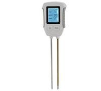Generic Testeur D'eau du Sol PH-mètre Numérique avec Capteur à Double Sonde pour le Jardinage et L', Outil D'analyse de la Croissance des Plantes, Moniteur Précis de l'acidité