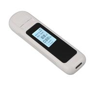 Generic Testeur d'haleine d'alcool Numérique Portable, écran LCD de Haute Précision pour la Maison et le Bureau (WHITE)