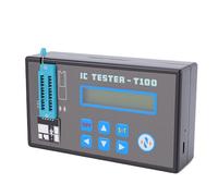 Generic Testeur IC LED Portable Équipement de Test avancé pour Circuits D'intégration Diodes Transistors pour Ingénieurs et Techniciens de Maintenance Matériau ABS