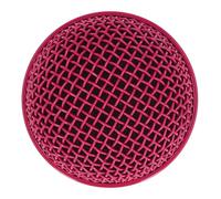 Generic Tête de Grille de Microphone en Maille D'Acier trempé, Pare-brise en Mousse pour UT2 PGX24, Remplacement de Grille de Micro Durable pour Musiciens en Acier Inoxydable (Rose rouge)