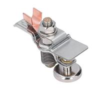 Generic Tête de Soudage Magnétique, Support Magnétique Puissant, Pince de Terre, Aspiration de 40kg pour les Projets de Soudage, Matériau en Fer et Laiton Durable
