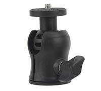 Generic Tête de Trépied Rotative, Mini Adaptateur de Tête Sphérique, ABS Durable à 360 Degrés pour la Photographie et la Vidéographie 1 X
