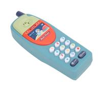 Generic Tételles Jouets pour Les Tout-Petits, Babies Toy Téléphone Plastique avec Lumière pour Une éducation Précoce (Bleu Clair)