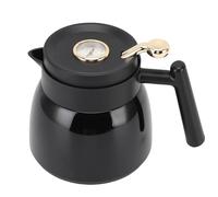 Generic Théière Isotherme Polyvalente avec Affichage Mécanique de la Température pour Eau Chaude et Boissons Glacées (BLACK)