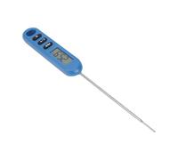 Generic Thermomètre à Viande Numérique Haute Précision Réponse Rapide Cuisine Cuisson BBQ Thermomètre pour une Utilisation Pratique Plastique ABS Acier Inoxydable 10,63 X 1,18 Pouces (BLUE)