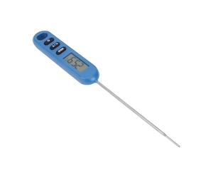 Generic Thermomètre à Viande Numérique Haute Précision Réponse Rapide Cuisine Cuisson BBQ Thermomètre pour une Utilisation Pratique Plastique ABS Acier Inoxydable 10,63 X 1,18 Pouces (BLUE)