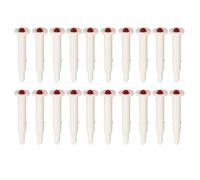 Generic Thermomètre à Volaille Jetable pour Déterminer avec Précision la Température de Cuisson, 20 Pièces, pour Fournitures de Cuisine, 1.8x0,5 Pouces