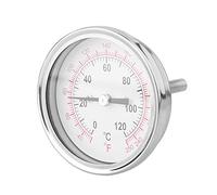 Generic Thermomètre Bimétallique de Haute qualité 62 Mm 120 ℃ pour Four Grill Barbecue Cadran Analogique, Thermomètre de Four à Double échelle, Outil Parfait pour les Amateurs de Pâtisserie et les