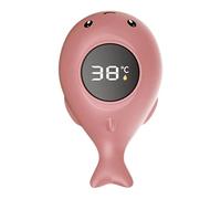 Generic Thermomètre De Bain Pour Bébé Girafe Mignon Thermomètre De Bain Pour Bébé, Toddler Cartoon Bathtub Thermometer - Waterproof Bathtub Water Thermometer With Display, Baleine rose