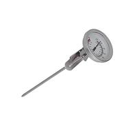 Generic Thermomètre de Cuisson Friteuse à thé au Lait à Lecture Rapide, Thermomètre de Cuisson Permettant de Gagner du Temps pour Barbecue à Dinde