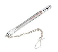 Generic Thermométre de Pêche, Outil Pratique de Mesure de la Température de L 'Eau en Cours D ' Eau Portable Compact Adurable Clamp/Holder de Poche pour la Pêche à la Mouche