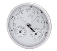 Generic Thermomètre Hygromètre Baromètre à Cadran, Instrument Météo Analogique 128 Mm, for du Climat Intérieur et Extérieur
