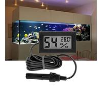 Generic Thermomètre Hygromètre, Mini Compteur électronique de Température et d'humidité avec Sonde pour l'entretien des Plantes