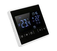Generic Thermostat Intelligent, écran Tactile Fiable, Contrôleur de Température à Double Contrôle pour Système de Chauffage au Sol, Blanc 85V-240V, 1 unité