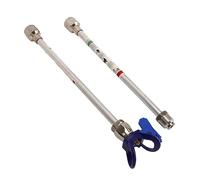 Generic Tige D'extension de Pulvérisation, Remplacement de Poteau en Acier Inoxydable Durable pour la Maison, Installation Facile pour Les équipes de Construction et d'entretien (Silver)