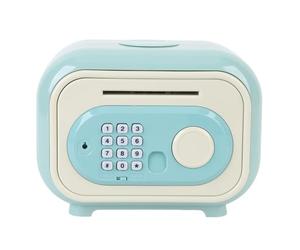 Generic Tirelire électronique Incassable pour Enfants, Coffre-Fort pour Garçons et Filles, avec Protection par Mot de Passe et Fonction de Roulement Automatique (Green)