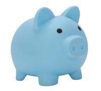 Generic Tirelire épaisse Incassable en Forme de Cochon pour Enfants, Tirelire en Plastique Robuste pour Garçons et Filles, Facile à Utiliser, Porte-Monnaie de Poche Idéal (Blue)