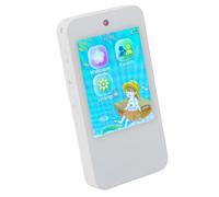 Generic Toddler Jouer au Téléphone avec Un écran Tactile et Une Double Caméra, Un Téléphone à Enfants Multifonctionnels avec du Contenu préchargé pour des Moments Parents Parents Précieux (White)