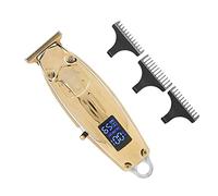 Generic Tondeuse à Chegux Élective, Outil de Coiffage Tondeuse à Chegux élective Avec Cage Usb Brosse de NetToyage pour la Confusion le Salon le Salon pour les Homme pour les Vates (GOLD)