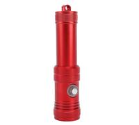 Generic Torche de Plongée, Alliage d'aluminium étanche à l'eau 50 M 1200 Lumière de Plongée sous-Marine à Flux Lumineux pour l'urgence de Pêche (Rouge)