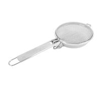 Generic Torréfacteur de Grains de café, Outil de Torréfaction de café en Acier Inoxydable Portable et Pratique pour la Randonnée en Camping à Domicile, avec Poignée en Bois pour un