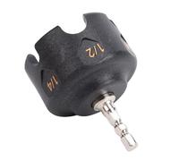 Generic Tourne-écrou à Tige Hexagonale pour une Fixation Efficace des écrous, Outil Léger pour Supports de Tuyaux, Systèmes de Support, 1 Outil de Retrait D'écrou pour Travaux de Garage