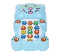 Generic Toys pour Enfants Musiclphone, Couleur Cognitive Portable Toys Enseignement pour Connaître Les Lettres pour Les Enfants (Blue)