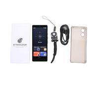Generic Traducteur Intelligent AI, 148 Langues, Appel Vidéo Vocal en Temps Réel, Appareil de Traduction Portable, Traducteur de Langue Portable avec Batterie Intégrée de 2000 MAh, écran HD de 5
