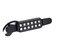 Generic Transducteur de Micro de Guitare Magnétique 12 Trous pour une Amélioration Précise du Son adapté aux Guitares Acoustiques et à Cordes Métalliques Noir 5,1 X 1 X 0,5"