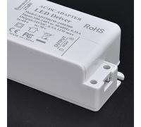 Generic Transformateur D'alimentation LED à Courant Constant Basse Tension 12W pour Lampes de Vidéosurveillance G4 MR11 76x38x23mm