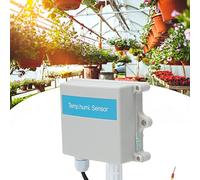 Generic Transmetteur de Température et d'humidité Capteur Mural pour Serre Testeur d'humidité de Température de Haute Précision pour la Croissance des Cultures, Taille Compacte