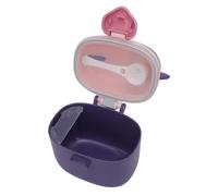 Generic Travel Baby Milk Dust Support, Dispensateur de Poussière de Lait pour bébé Plus Fort PP PP pour la vulnérabilité pour l'air Extérieur (PURPLE)
