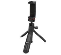 Generic Trépied de Bureau pour Perche à Selfie Portable, Petit Trépied Extensible pour Le Streaming en Direct et L'enregistrement Vidéo, Alliage D'aluminium 18 Cm/7,1 Pouces