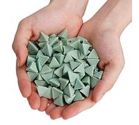 Generic Tri-stars Coupées d'angle Outil Abrasif, Matériau de Polissage, Accessoire Abrasif de Polisseur pour les Supports de Broyage de la Machine de Vibration de Tumbler Polissage