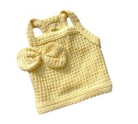 Generic Tricot Nœud Chat, Tricot Chat Court Respirant, élégant, Mignon, Doux pour la Marche (L)