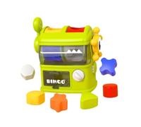 Generic Trieur de formes de dinosaures Jeu de correspondance de formes Montessori Mini distributeur automatique pour l'école maternelle