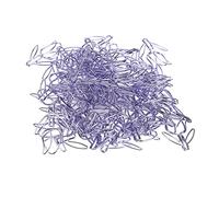 Generic Trombones à Fleurs en Métal Durable, Design Tulipe Violet Mignon pour Carnets et Signets, 50 Pièces