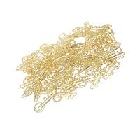 Generic Trombones en Forme de clé, 100 Pièces, en Métal Durable, pour une Classification Efficace des Documents, pour le Bureau et la Maison