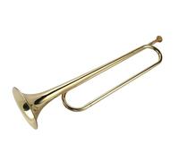 Generic Trompette D'étudiants, Trompette de Cavalerie en Laiton Durable pour Orchestre Scolaire, Orchestre Primaire et Secondaire