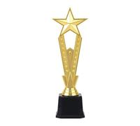 Generic Trophée Étoile Prix Gagnants Trophées Or pour Célébrations de Tournois École, 22CM
