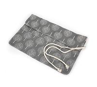 Generic Trousse à Crayons en Toile de Haute qualité avec 20 Trous pour Pinceaux, Outil de Torsion Compact pour Artistes, Cadeau Parfait, Gouache